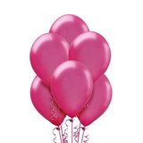 Benim Marifetlerim - Metalik Fuşya Balon 12 İnch 5 Adet