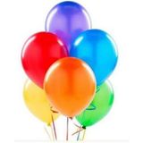 Benim Marifetlerim - Metalik Karışık Renkli Balon 12 İnch 10 Adet