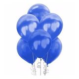 Benim Marifetlerim Metalik Mavi Balon 12 Inch 30 Adet