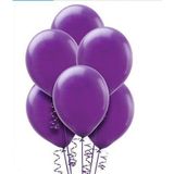 Benim Marifetlerim Metalik Mor Balon 12 Inch 30 Adet