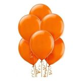 Benim Marifetlerim Metalik Turuncu Balon 12 Inch 10 Adet