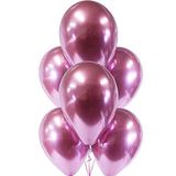 Benim Marifetlerim - Pembe Parlak Krom Balon 12 inch 5 Adet