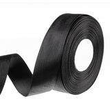 Benim Marifetlerim - Siyah Grogren Kurdele 4 cm 10 Metre