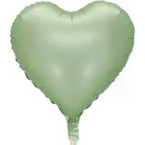 Benim Marifetlerim Su Yeşili Kalp Folyo Balon 18 İnch 45 Cm
