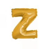 Benim Marifetlerim - Z Harfi Altın Folyo Balon 16 İnch 40 cm