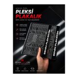 BENİM PLEKSİCİM Kişiye Özel Motor Parlak Pleksi Plakalık - İsim Yazılı Özel Tasarım