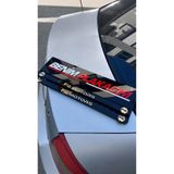 BENİM PLEKSİCİM Kişiye Özel Otomobil Parlak Pleksi Plakalık Takımı - Gold/Gümüş Seçenekli İsim Yazılı Dekoratif Plakalık