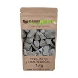 Benimaktar Yeşil Kil Taş 1.Kalite Yenilebilir Temiz 1 Kg
