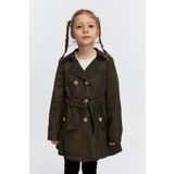 Benitto Kids Belden Bağlamalı Kız Çocuk Trençkot 51316