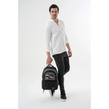 Benitto Kids Benittokids Cambridge Polo Club Minimalist Tasarım Unisex Çok Gözlü Sırt Çantası - Gri