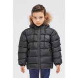 benitto kids Benittokids Erkek Çocuk Natürel Kürklü Mont 51289