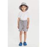 Benitto Kids Düz Erkek Çocuk Deniz Şortu 7005 - 4 Yaş - Gri