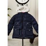 Benitto Kids Erkek Bebek Çocuk Mont 51357 - 010-Lacivert - 4 Yaş