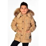 Benitto Kids Erkek Çocuk Natürel Kürklü Mont 51254