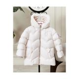 benitto kids Kız Bebek Kapüşonlu Fermuarlı Şişme Mont 51351
