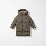 Benitto Kids Kız Çocuk 22BNT51251 Haki Kaban Uzun Kol Oversize Kış Sezonu Su İtici Özellik - 10 Yaş