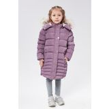 Benitto Kids Kız Çocuk Natürel Kürklü Kaban 51301