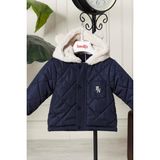 Benittokids Erkek Bebek Çocuk Kulaklı Kapüşonlu Mont 51323 - 010-Lacivert - 3 Yaş