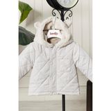 Benittokids Erkek Bebek Çocuk Kulaklı Kapüşonlu Mont 51323 - Bej - 6 - 9 Ay