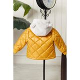 Benittokids Erkek Bebek Çocuk Kulaklı Kapüşonlu Mont 51323 - Sarı - 2 Yaş