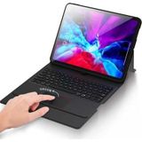 Benks Apple İpad Pro 12.9 2018 3. Nesil Multifunctional Kablosuz Klavyeli Touchpad Kılıf