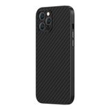 Benks Apple iPhone 12 Pro Max Magsafe Özellikli Karbon Fiber Hybrid Kevlar Kapak Kılıf