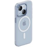 Benks Apple iPhone 14 Plus Sararmayan Wireless Şarj Destekli Yeni Seri Magnetik Haze Kapak Mavi Kılıf