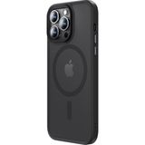 Benks Apple iPhone 14 Pro Magsafe Şarj Özellikli Mist Hybrid Kapak Siyah Kılıf