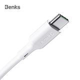 Benks D35 0.25 m Type-C Fast Charging USB Kablo