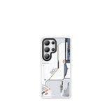 Benks Galaxy S25 Ultra Magsafe Dynamic Mecha Serisi Beyaz Uyumlu Telefon Kılıfı