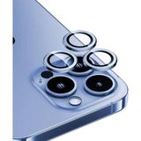 Benks İphone 15 Pro Max Uyumlu Benks Dr Sapphire Kamera Lens Koruyucu Mavi