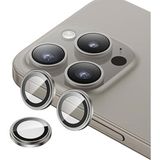 Benks iPhone 15 Pro max Uyumlu Benks King Kong Corning Kamera Lens Koruyucu Gri