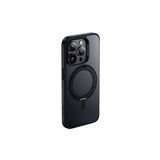 Benks İphone 15 Pro Max Uyumlu Kılıf Magsafe Şarj Özellikli 360° Dönebilen Benks Pop Stand Kapak Siyah