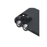 Benks iPhone 15 ​uyumlu Benks King Kong Corning Kamera Lens Koruyucu Siyah