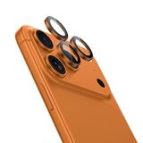 Benks Iphone 17 Pro Max / 17 Pro Uyumlu Dr Safir Kamera Lens Koruyucu - Turuncu