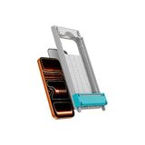 Benks Iphone 17 Pro Uyumlu Glass Warrior 2.0 Ezfita Privacy Hayalet Cam Kolay Uygulama Aparatlı Ekran Koruyucu - Siyah