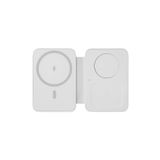 Benks Katlanabilir Magnetik Kablosuz Şarj Standı Benks W12-01 Telefon&akıllı Saat&kulaklık Için 15W Beyaz
