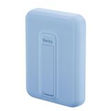 Benks MP09 5W 6000 mAh Mavi Magsafe Magnetik Standlı İnce Tasarımlı Powerbank