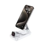 BENKS MP13 5in1 Dijital LED Göstergeli Katlanabilir Kablosuz Şarj Standlı Powerbank 15W 10000mAh 5 i 1 arada Stand