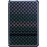 Benks MP16 Armorgo M-Safe Özellikli Aurora Serisi Aramid Fiber Powerbank 15W 10000MAH Siyah-Yeşil - Siyah - Yeşil