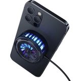 Benks W07 2 In 1 Uyumlu Magnetic Rgb Telefon Soğutucu Fan & Magsafe 15w Kablosuz Şarj Aleti