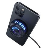 Benks W07 2in1 Magnetic Rgb Telefon Soğutucu Fan Magsafe Siyah 15 W Kablosuz Şarj Aleti