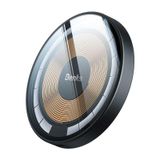 Benks W09 15W Siyah Şeffaf Görünümlü Magsafe Wireless Şarj Aleti
