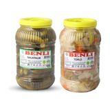 Benli Turşuculuk 6 kg Çubuk Süper 2li Çubuk Turşusu (Salatalık-Karışık)