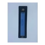 BENN Uzun Metalik Pasta Mumu Mavi 20 cm 6'lı
