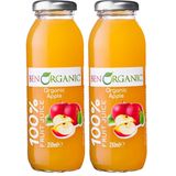 BenOrganic Elma Suyu 250 ml Cam Şişe 2li paket