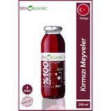 Benorganic Organik Kırmızı Meyveler Suyu 6X250 Ml