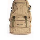 Benox Haki Dağcı Sırt Çantası Kanvas Kumaş 60 Lt Outdoor Çanta