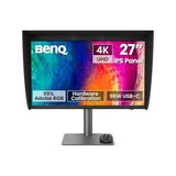 Benq PD2770U 27 Inç 4K Renk Yönetimi Monitörü, Donanım Kalibrasyonu,% 99 Abobe Rgb/dcı-P3,% 100 REC.709, 96W Usb-C, Papatya Zinciri, Kvm, Yüksekliği Ayarlanabilir, Grafik ve Video Düzenleme Stüdyosu - 60 Hz