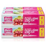 Benri Buzdolabı Poşeti Orta Boy 4 x 30 Adet